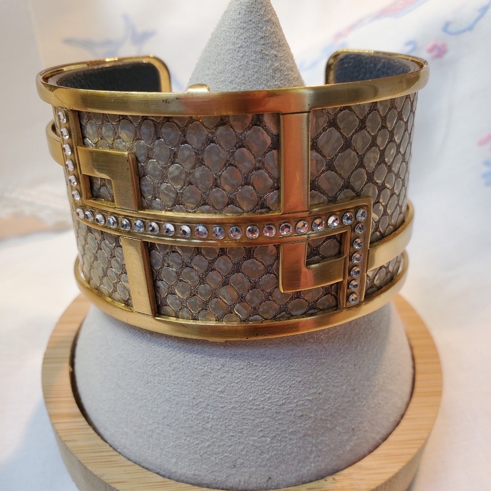 Brighton Christo Nile Wide Cuff Bracelet